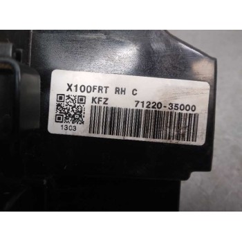 Recambio de cerradura puerta delantera derecha para ssangyong tivoli limited 4x2 referencia OEM IAM 7122035000 4 PINES 