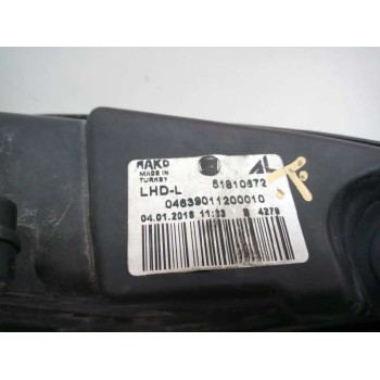 Recambio de faro izquierdo para fiat doblo 1.3 16v jtd cat referencia OEM IAM 51810672  