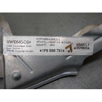 Recambio de airbag cortina delantero izquierdo para seat leon (1p1) reference referencia OEM IAM 1P0880741  