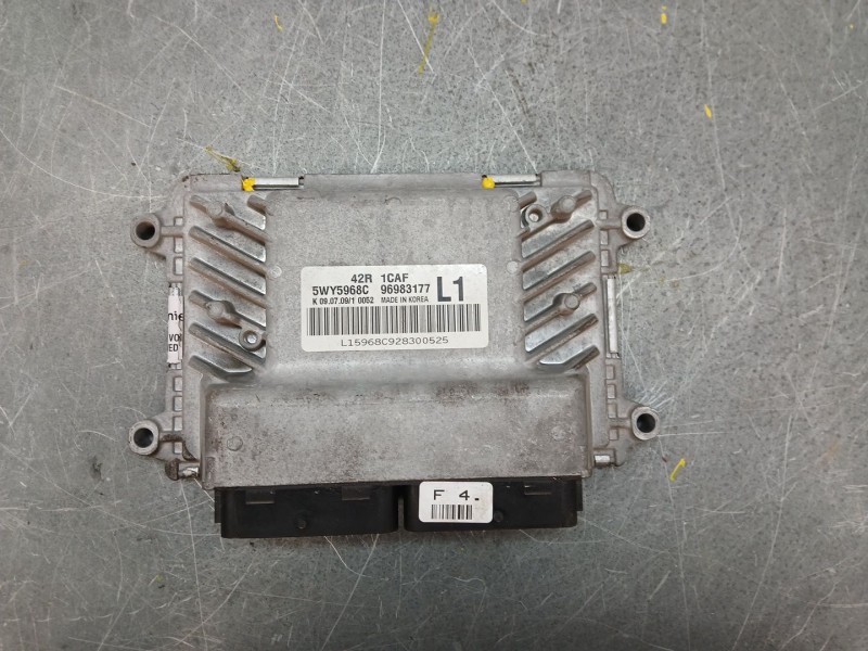 Recambio de centralita motor uce para chevrolet aveo / kalos hatchback (t250, t255) 1.2 referencia OEM IAM 96983177  5wy5986c