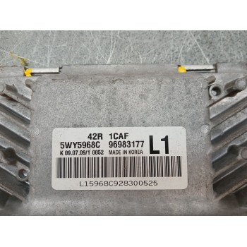 Recambio de centralita motor uce para chevrolet aveo / kalos hatchback (t250, t255) 1.2 referencia OEM IAM 96983177  5wy5986c