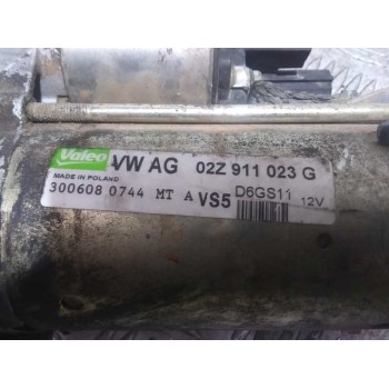 Recambio de motor arranque para seat altea xl (5p5) stylance / style referencia OEM IAM 02Z911023G 02Z911023E 02Z911023GX