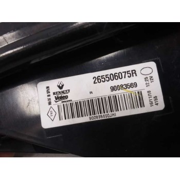 Recambio de piloto trasero derecho interior para renault megane iv berlina 5p limited referencia OEM IAM 265506075R 90083569 