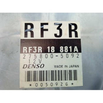 Recambio de centralita motor uce para mazda premacy (cp) td exclusive (66kw) referencia OEM IAM 2758005092 RF3R RF3R18881A