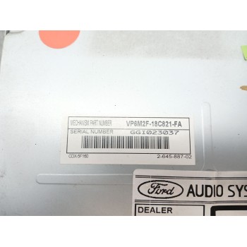 Recambio de sistema audio / radio cd para ford mondeo iv (ba7) 2.0 tdci referencia OEM IAM VP6M2F18C821FA  