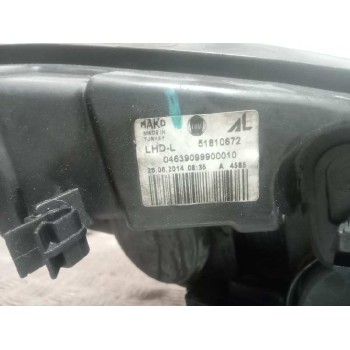Recambio de faro izquierdo para fiat doblo cargo 1.3 16v jtd cat referencia OEM IAM 51810672  