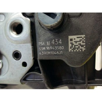 Recambio de cerradura puerta delantera izquierda para toyota proace verso referencia OEM IAM 16943580 PSA163434 6 PINS