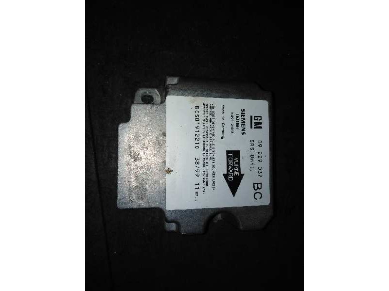 Recambio de centralita airbag para opel astra g berlina comfort referencia OEM IAM 09229037 09229037 