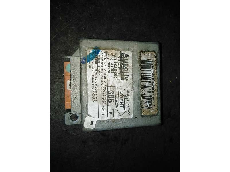 Recambio de centralita airbag para peugeot 306 break style referencia OEM IAM 9633621280 9633621280 