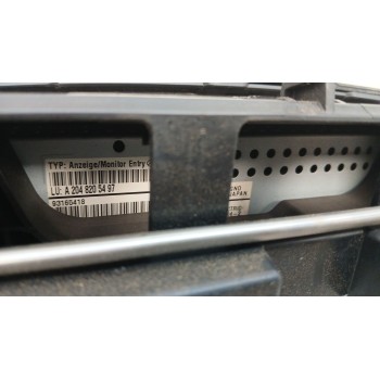 Recambio de display para mercedes-benz clase c (w204) berlina 2.2 cdi cat referencia OEM IAM a2048205407  