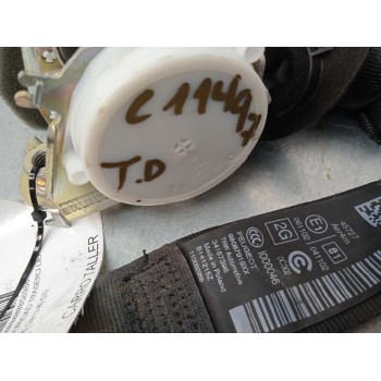 Recambio de cinturon seguridad trasero izquierdo para peugeot 308 gti referencia OEM IAM 98087919XX  98087919XX