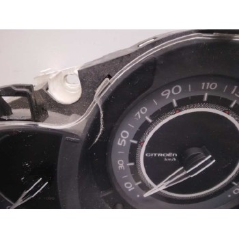 Recambio de cuadro instrumentos para citroën c3 selection referencia OEM IAM 96665882XT PROTECTOR PARTIDO 