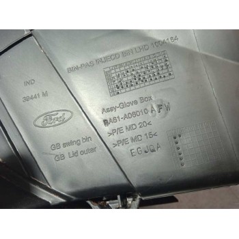 Recambio de guantera para ford fiesta (ccn) 1.25 16v cat referencia OEM IAM 8A61A06010AFW  