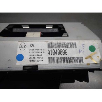 Recambio de display para renault vel satis (bj0) 2.2 dci turbodiesel referencia OEM IAM 216677200 216677263 A1040006