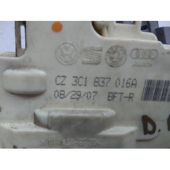 Recambio de cerradura puerta delantera derecha para audi q7 (4l) 3.0 tdi referencia OEM IAM 3C1837016A 7 PIN 