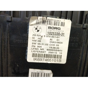 Recambio de cuadro instrumentos para bmw serie 3 berlina (e90) 320i referencia OEM IAM 102533031  