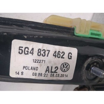 Recambio de elevalunas delantero derecho para volkswagen golf vii lim. business bluemotion tech. referencia OEM IAM 5G4837462G 0