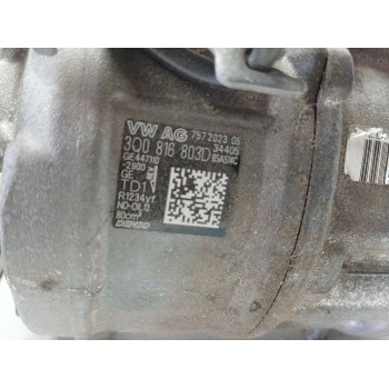 Recambio de compresor aire acondicionado para volkswagen arteon (3h7, 3h8) 2.0 tdi 4motion referencia OEM IAM 3Q0816803D  