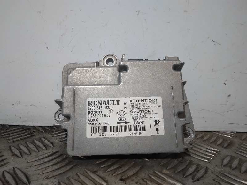 Recambio de centralita airbag para renault clio iii 1.5 dci diesel cat (k9k-830) referencia OEM IAM 8200645158 0285001958 