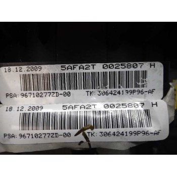 Recambio de airbag delantero izquierdo para citroën c3 selection referencia OEM IAM 96710277ZD  