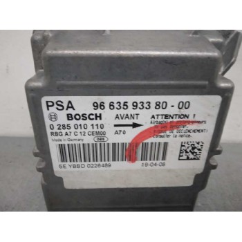 Recambio de centralita airbag para peugeot 207 sport referencia OEM IAM 9663593380 0285010110 