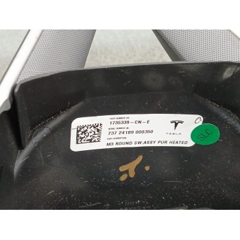 Recambio de volante para tesla model 3 (5yj3) ev awd referencia OEM IAM 1735339cne  