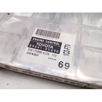 Recambio de centralita motor uce para toyota avensis berlina (t25) 2.0 d-cat referencia OEM IAM 8966105690 MB1758006326 