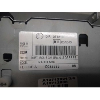 Recambio de sistema audio / radio cd para ford focus lim. (cb8) trend referencia OEM IAM BM5T18C815GM CAJA 