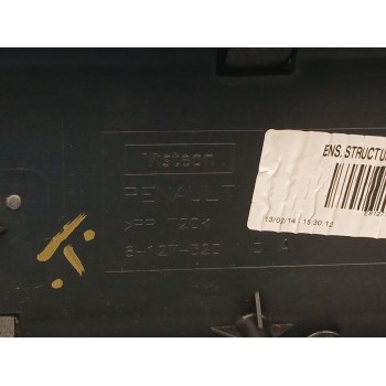 Recambio de apoyabrazos central para renault scenic iii 1.2 tce referencia OEM IAM 7711426456 CUERO NEGRO 8127320