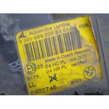 Recambio de faro derecho para bmw serie 3 touring (e46) 320d referencia OEM IAM 69027046 1º 0301089206