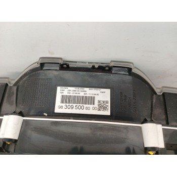 Recambio de cuadro instrumentos para peugeot rifter access standard referencia OEM IAM 983095008000  