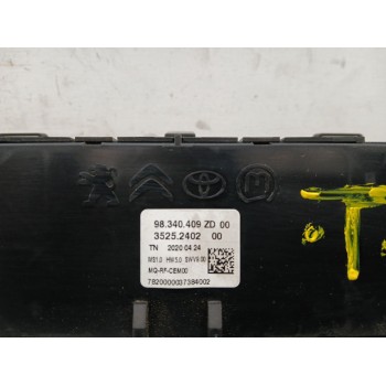 Recambio de mando climatizador para peugeot rifter access standard referencia OEM IAM 98340409ZD00  