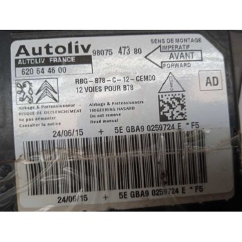 Recambio de kit airbag para citroën c4 picasso intensive referencia OEM IAM 9807547380  VER FOTOS SALPICADERO , COCHE POLICIA