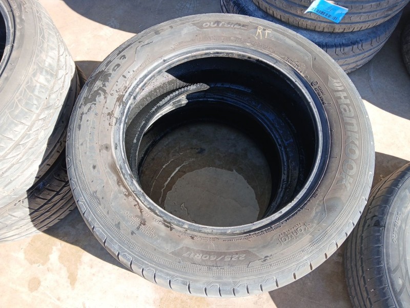 Recambio de neumatico para ssangyong korando limited 4x2 referencia OEM IAM 225-60-17 99V X2 HANKOOK 2021