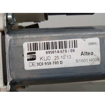 Recambio de motor elevalunas trasero izquierdo para seat altea xl (5p5) reference ecomotive referencia OEM IAM 3C0959703D  