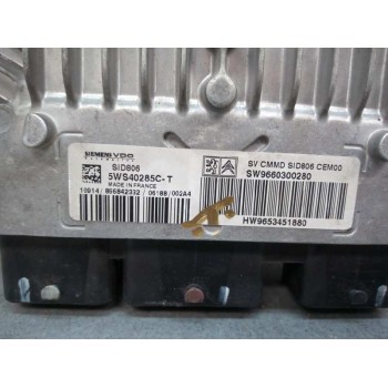 Recambio de centralita motor uce para citroën c3 hdi 70 collection referencia OEM IAM 9660300280 9653451880 
