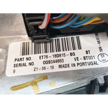 Recambio de sistema audio / radio cd para ford transit courier 1.0 ecoboost cat referencia OEM IAM et7618d815bg  