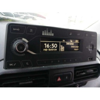 Recambio de sistema audio / radio cd para peugeot rifter access standard referencia OEM IAM 439016011  