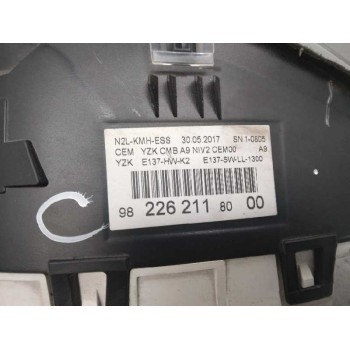 Recambio de cuadro instrumentos para peugeot 2008 (--.2013) style referencia OEM IAM 9822621180 9822621180 