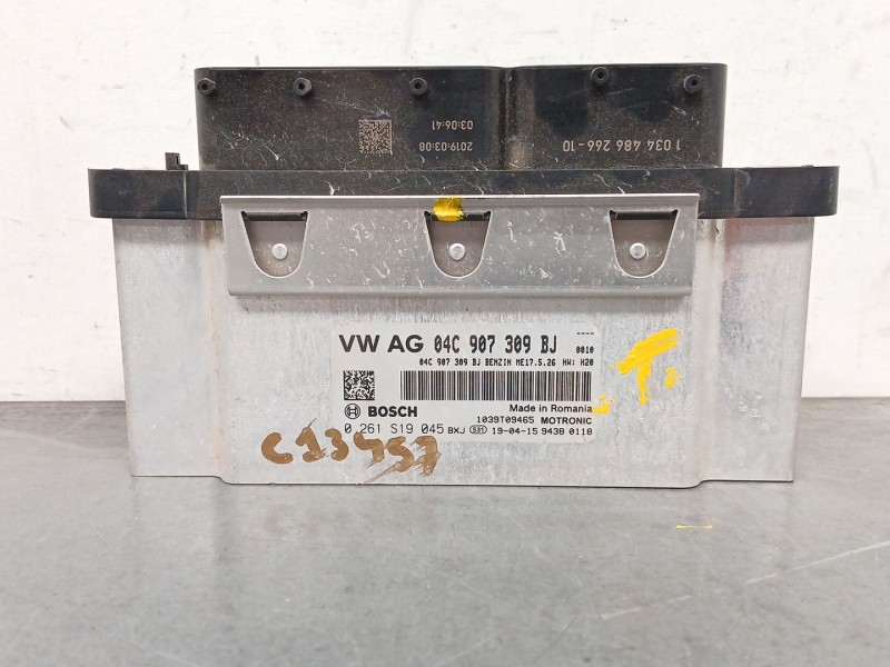 Recambio de centralita motor uce para skoda fabia 1.0 mpi referencia OEM IAM 0261s19045  04C907309BJ