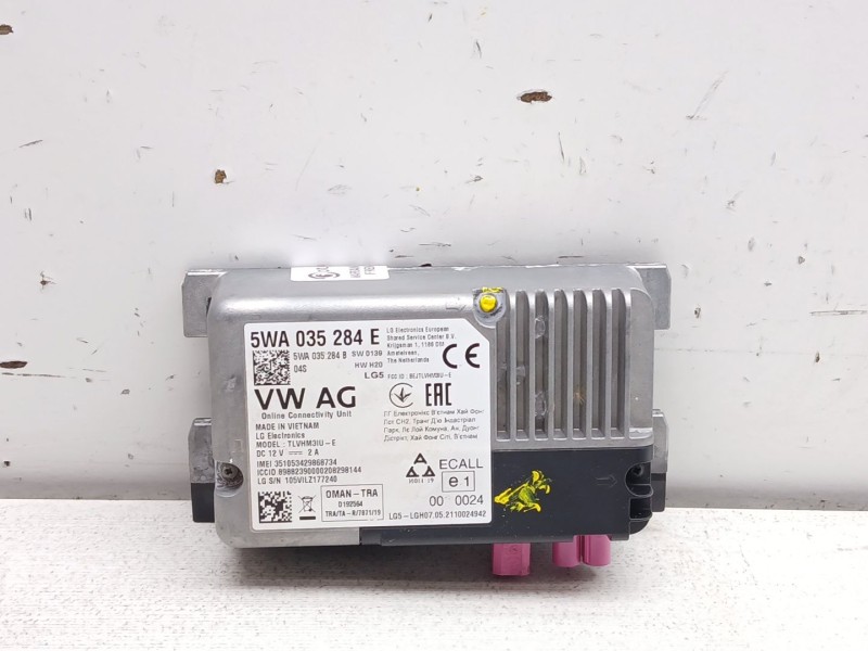 Recambio de modulo electronico para seat ibiza (kj1) 1.0 tsi referencia OEM IAM 5wa035284e  