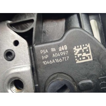 Recambio de cerradura puerta trasera derecha para citroën c3 live referencia OEM IAM PSA006249 9800624980 6 PINS