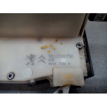 Recambio de cerradura puerta delantera derecha para peugeot 2008 (--.2013) referencia OEM IAM 9812500780 5 PINES 