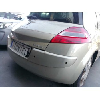 Recambio de paragolpes trasero para renault megane ii berlina 5p dynamique referencia OEM IAM  2 SERIE CON SENSORES