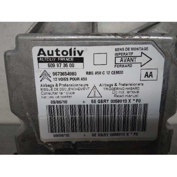 Recambio de kit airbag para citroën c3 picasso sx referencia OEM IAM 9683066480 9673654980 609973600
