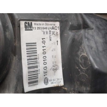 Recambio de faro izquierdo para opel astra j lim. cosmo referencia OEM IAM 13253646 CARCASA CON AGUJERO 