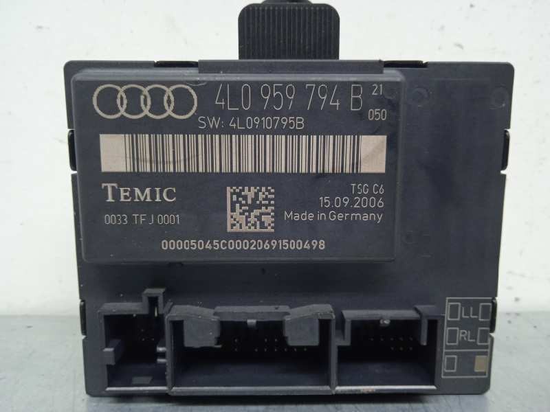 Recambio de modulo confort para audi q7 (4l) 3.0 tdi referencia OEM IAM 4L0959794B PUERTA TRASERA DERECHA