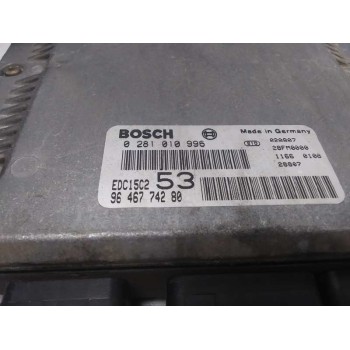 Recambio de centralita motor uce para citroën xsara picasso 2.0 hdi referencia OEM IAM 9646774280 0281010996 