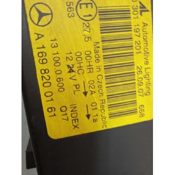 Recambio de faro izquierdo para mercedes-benz clase a (w169) a 200 (169.033) referencia OEM IAM A1698200161  