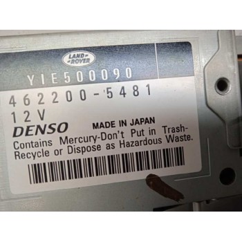 Recambio de display para land rover range rover sport 2.7 td v6 cat referencia OEM IAM YIE500090 4622005481 PANTALLA MULTIFUNCIO